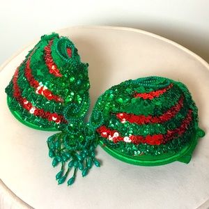 Holiday Burlesque Bra